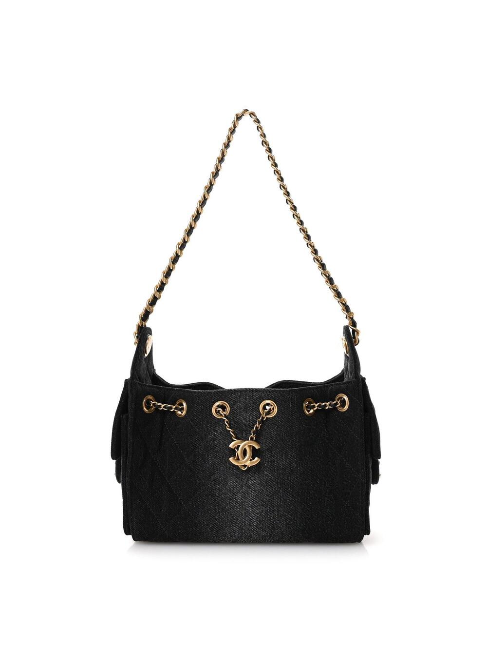 Washed Denim Quilted Mini Chanel 25 #294956C60B